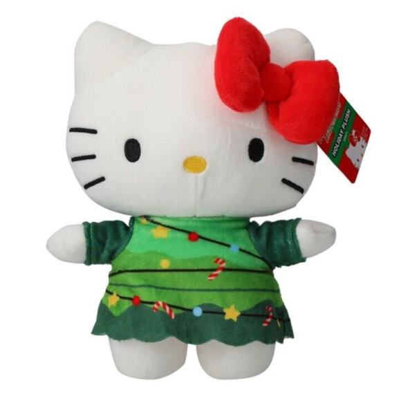 Sanrio Other - 🔥Sanrio Hello Kitty Holiday Christmas Plush 8” Holiday Edition BNWT🔥